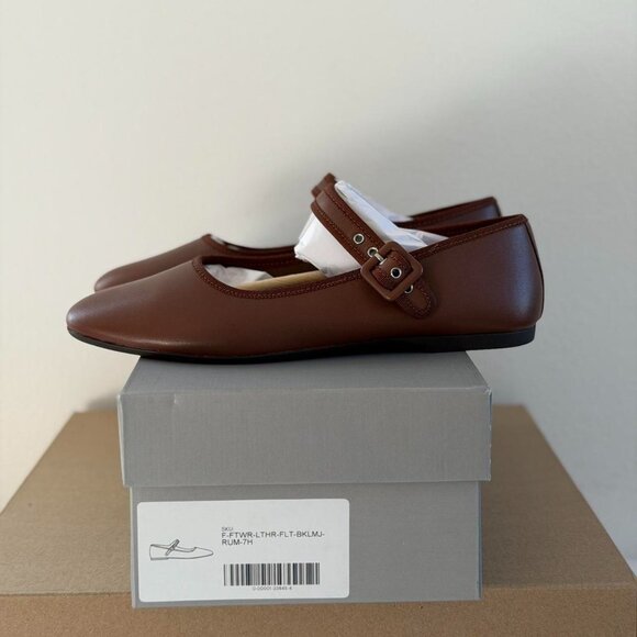 Everlane The Day Buckle Mary Jane in Rum, Size 7.5 - Picture 11 of 11